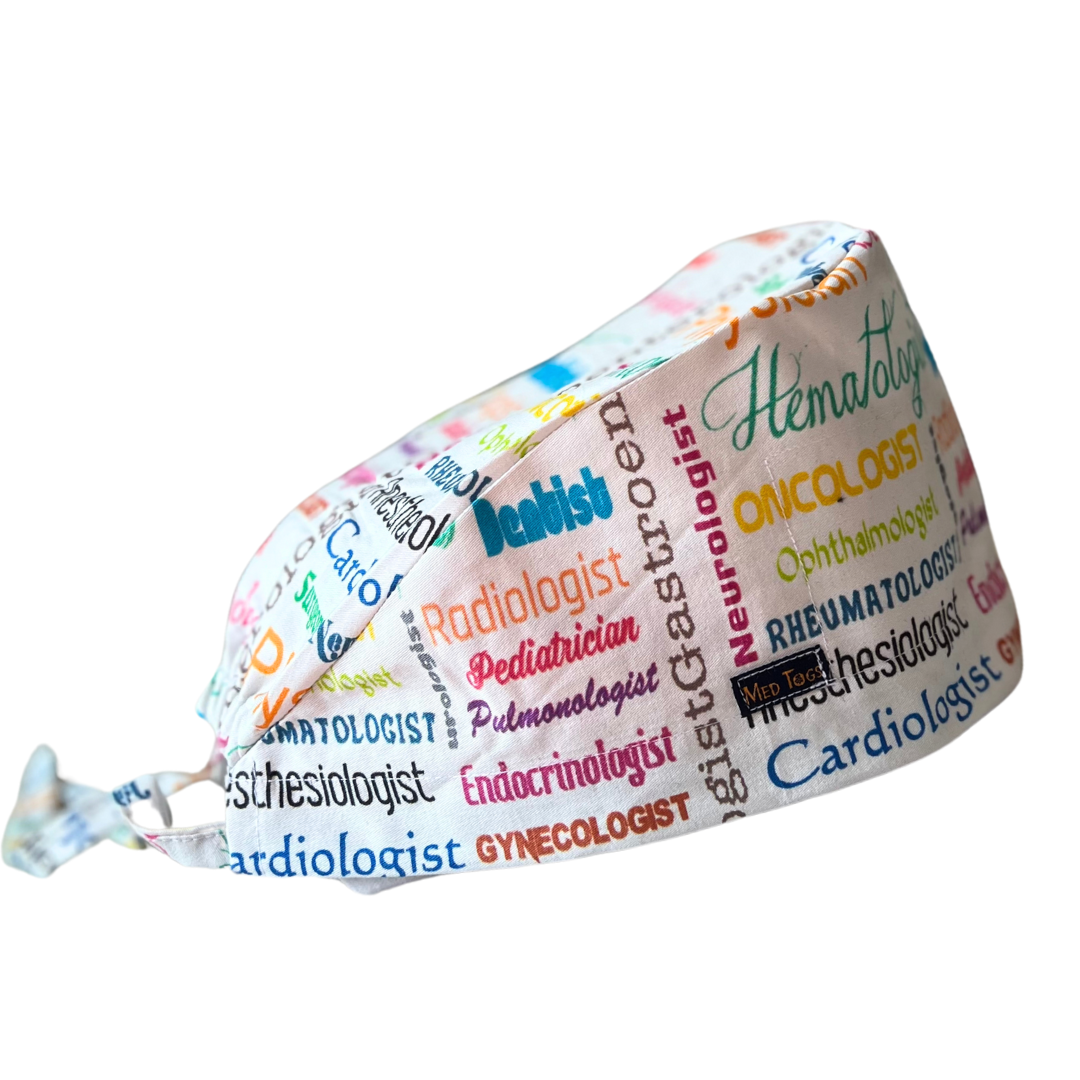 Surgical scrub cap for doctors