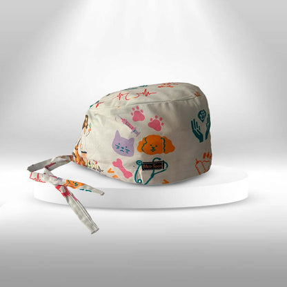 Animal love (Vet): Unisex Scrub Cap