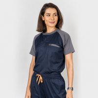 Pro-fit Blue Grey Dual scrubs