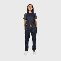 Pro-fit Blue Grey Dual scrubs