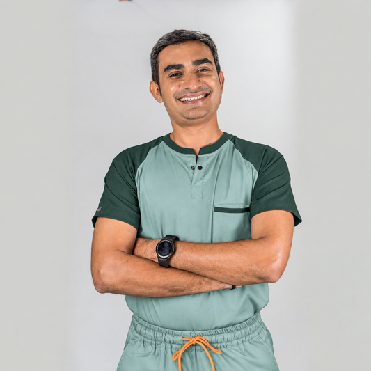 Pro-fit Mint Green Dual Scrubs