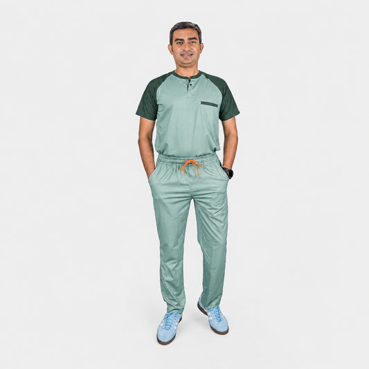 Pro-fit Mint Green Dual Scrubs