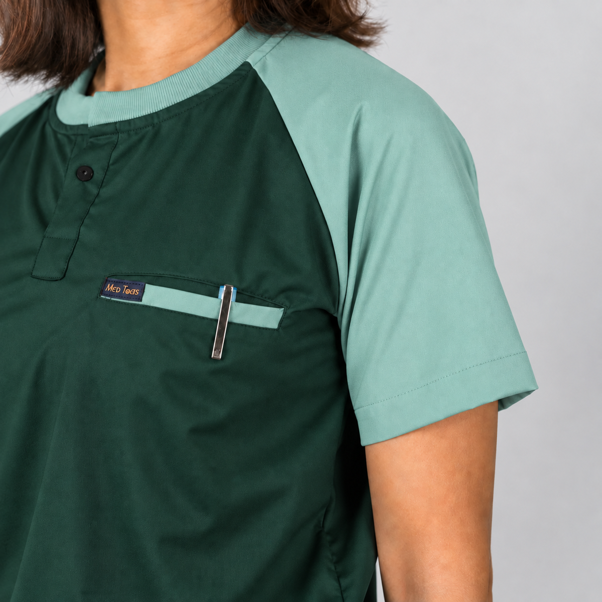 Pro-fit Green Mint Dual Women's Scrubs