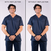 Pro-fit Navy Vneck Men scrubs