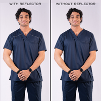 Pro-fit Navy Vneck Men scrubs