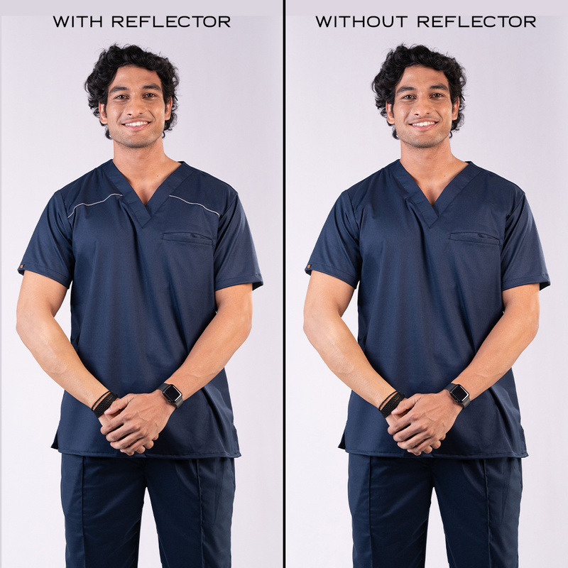Pro-fit Navy Vneck Men scrubs