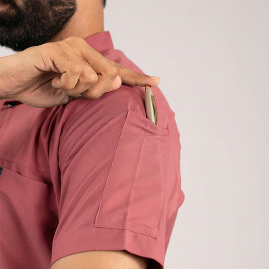 Coral Everyday Scrubs – Men V-Neck - MedTogs