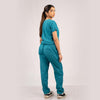 Teal blue Everyday Scrubs – Women V-Neck