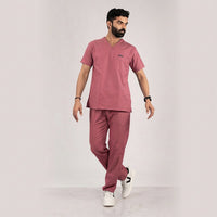 men v-neck scrubs India