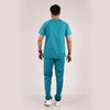 Teal blue Everyday Scrubs – Men V-Neck