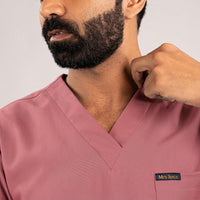 coral peach medical scrubs doctors india