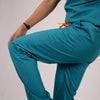Teal blue Everyday Scrubs – Men V-Neck