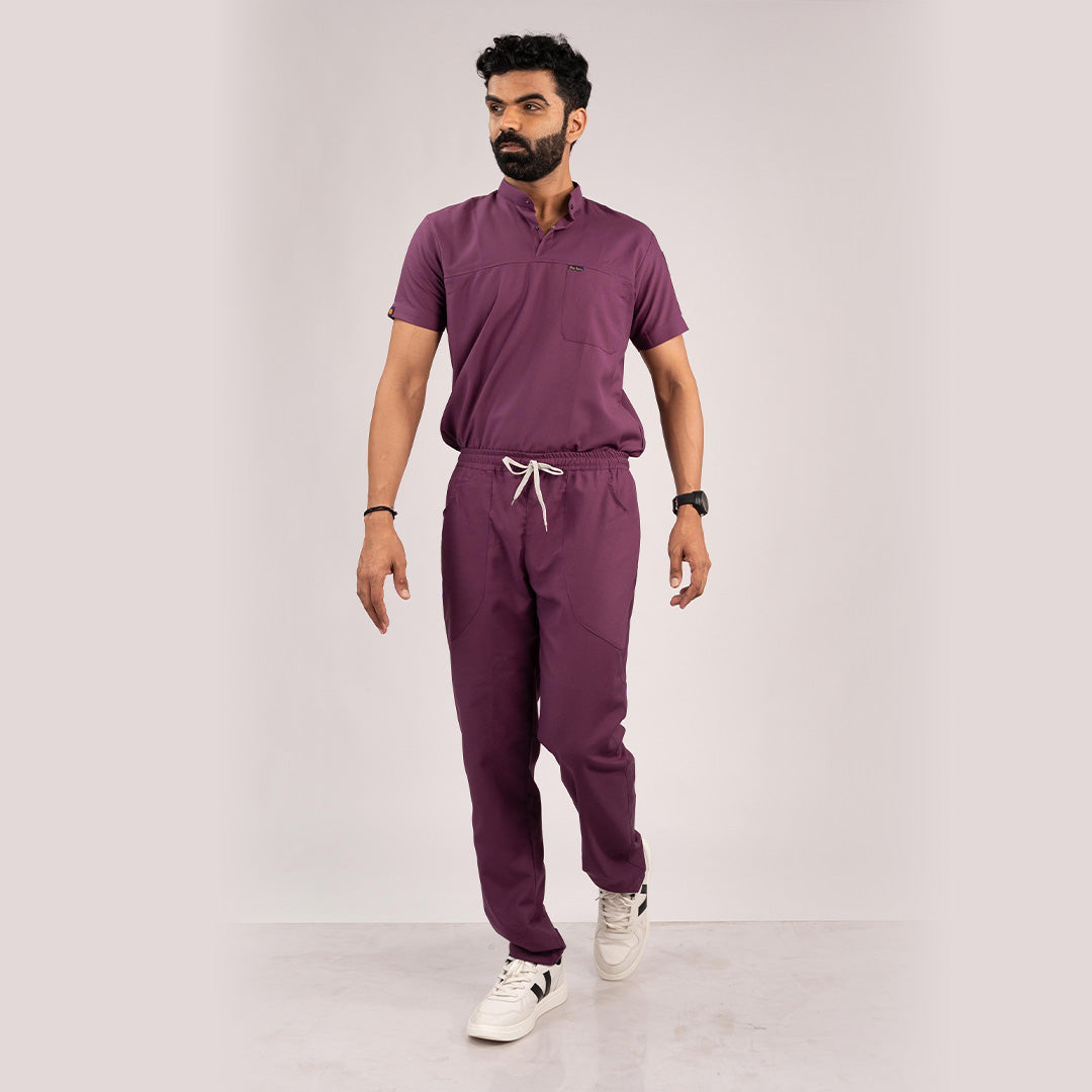 burgundy scrubs India medical uniforms