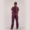 Burgundy Everyday Scrubs – Women High Neck
