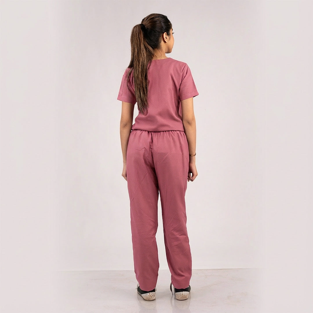 Coral Everyday Scrubs – Women V-Neck