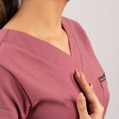 Coral Everyday Scrubs – Women V-Neck