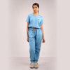 Sky Blue Everyday Scrubs – Women V-Neck