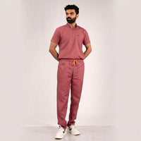 wrinkle free doctor scrubs men