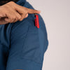 Navy Blue Everyday Scrubs - Men High Neck