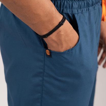 Navy Blue Everyday Scrubs – Men V-Neck