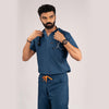 Navy Blue Everyday Scrubs – Men V-Neck