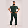 Surgical Green Everyday Scrubs - Men High Neck