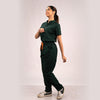 Surgical Green Everyday Scrubs – Women High Neck
