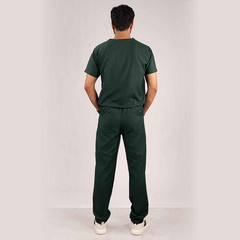 Surgical Green Everyday Scrubs – Men V-Neck
