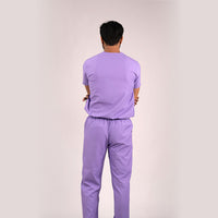 Lilac Everyday Scrubs – Men V-Neck