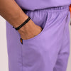 Lilac Everyday Scrubs – Men V-Neck