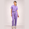 Lilac Everyday Scrubs – Women High Neck