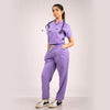 Lilac Everyday Scrubs – Women High Neck