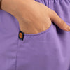 Lilac Everyday Scrubs – Women High Neck