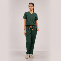 Surgical Green Everyday Scrubs – Women V-Neck