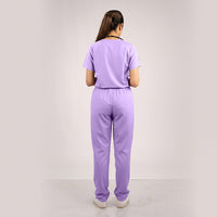 Lilac Everyday Scrubs – Women V-Neck