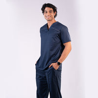 Pro-fit Navy Vneck Men scrubs