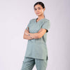 Pro-fit Mint Vneck Women scrubs