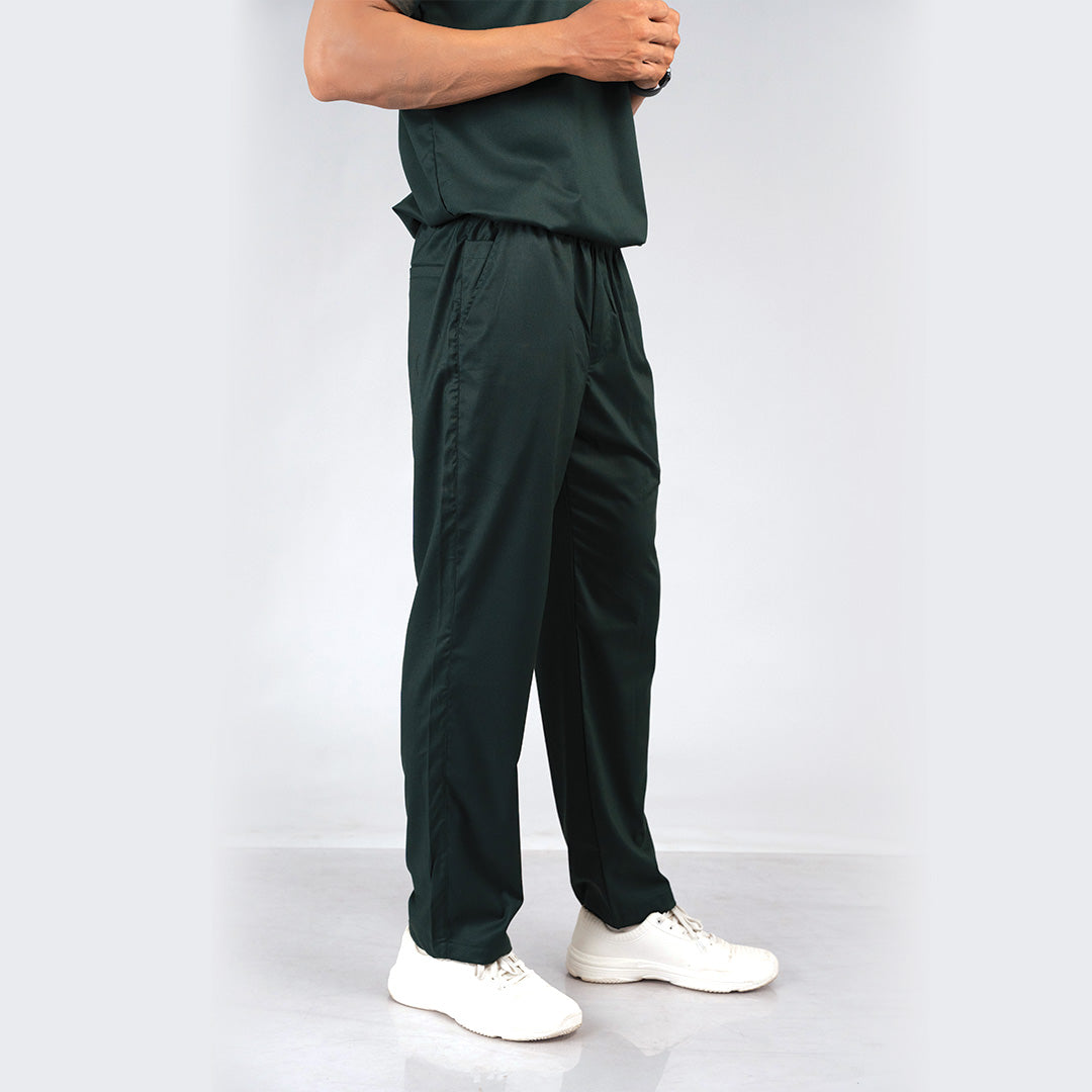 Pro-fit Nature Green High Neck Men scrubs