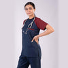 Pro-fit Blue Maroon Dual scrubs