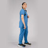 Pro-fit Ocean Blue Vneck Women scrubs