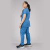 Pro-fit Ocean Blue Vneck Women scrubs