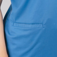 Pro-fit Ocean Blue Vneck Women scrubs