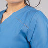 Pro-fit Ocean Blue Vneck Women scrubs