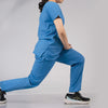 Pro-fit Ocean Blue Vneck Women scrubs