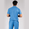 Pro-fit Ocean blue High Neck Men scrubs