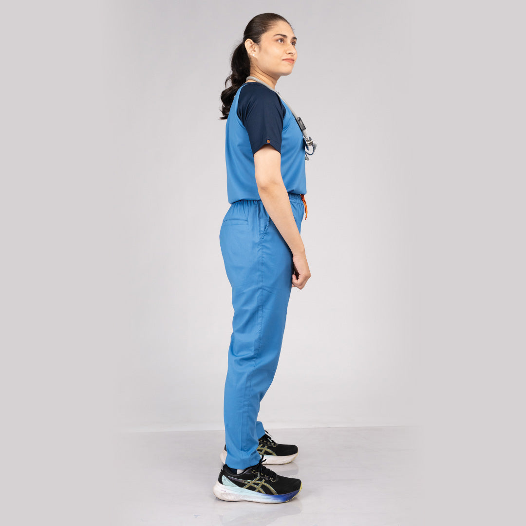 Pro-fit Ocean Navy Dual women scrubs