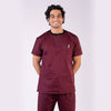 Men Amethyst Zip neckline scrubs