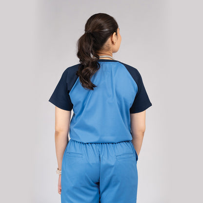 Pro-fit Ocean Navy Dual women scrubs
