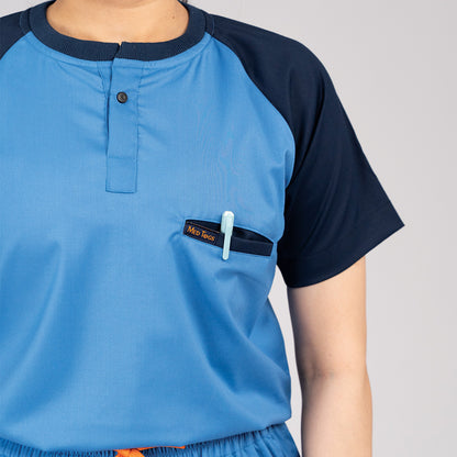 Pro-fit Ocean Navy Dual women scrubs