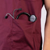 Men Amethyst Zip neckline scrubs